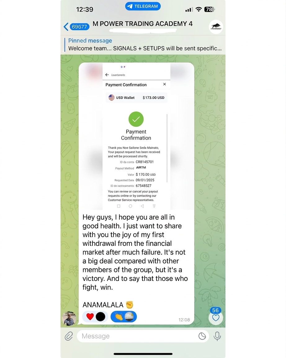 Verified testimonial
